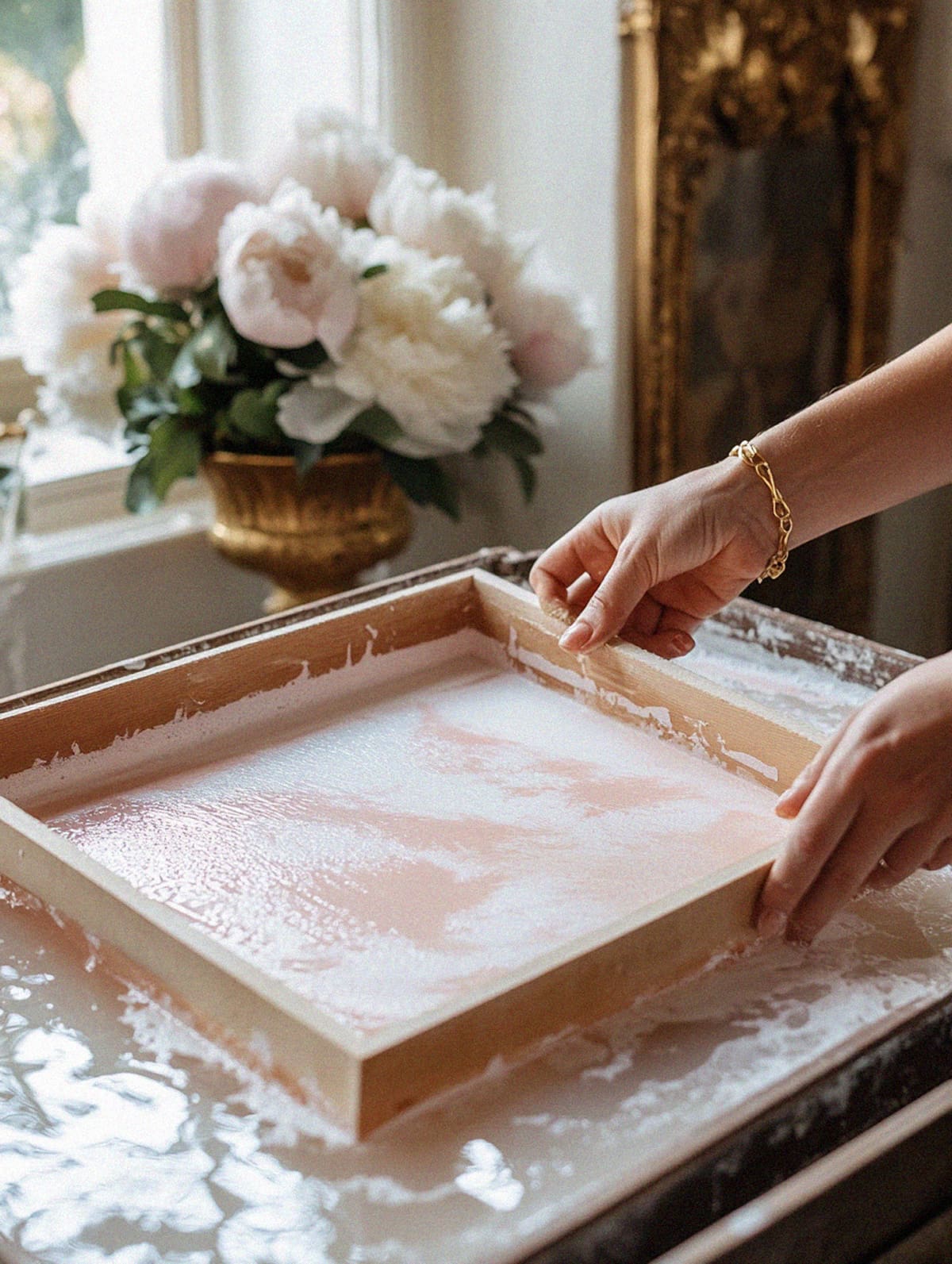 Handmade Paper Process